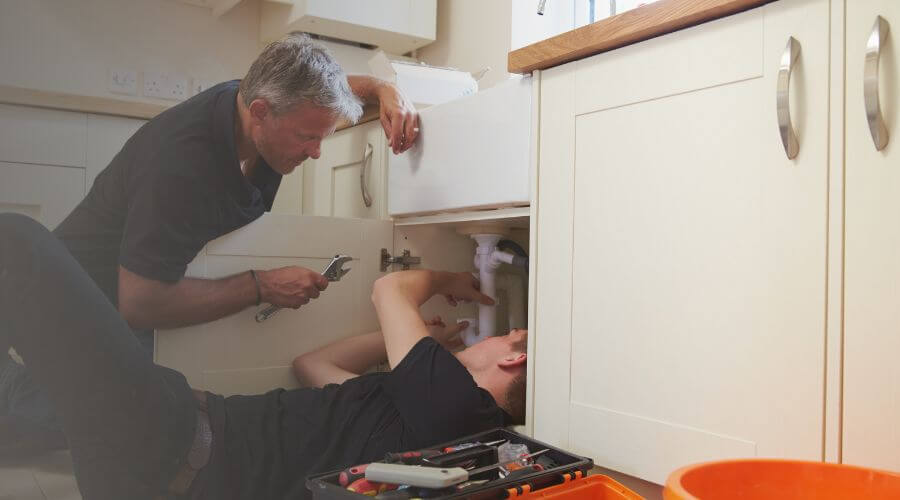 Professional burst pipe repair services in Keene, TX